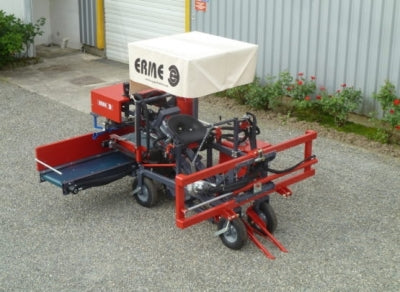 Harvester binder one row