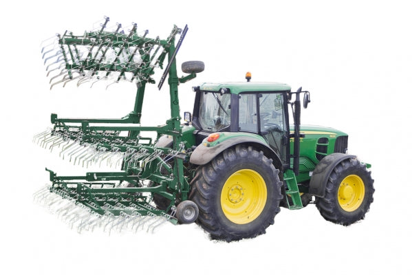 Mechanical weeder harrow